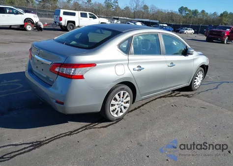 2013 Nissan Sentra S from USA, damaged, VIN 3N1AB7APXDL742937